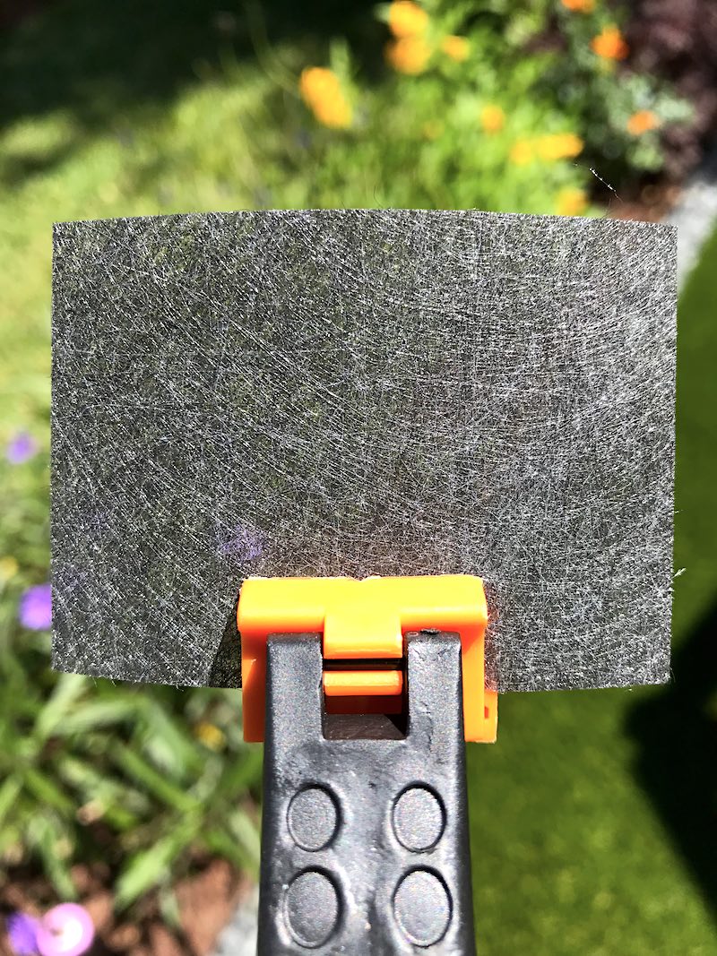 3oz Black Spunbond (thermal bonded) Landscape Fabric