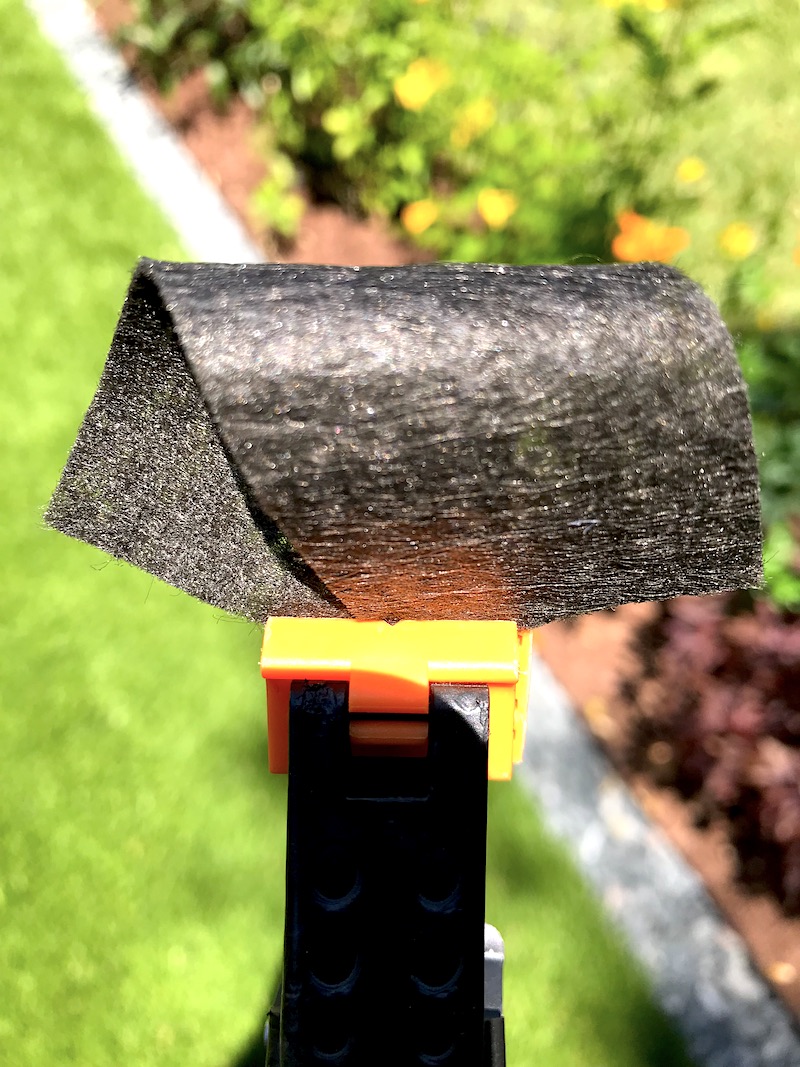 4oz Pond Underlayment Landscape Fabric Dual Side View 3