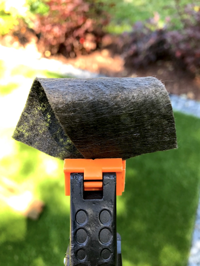 4oz Pond Underlayment Landscape Fabric Dual Side View 2