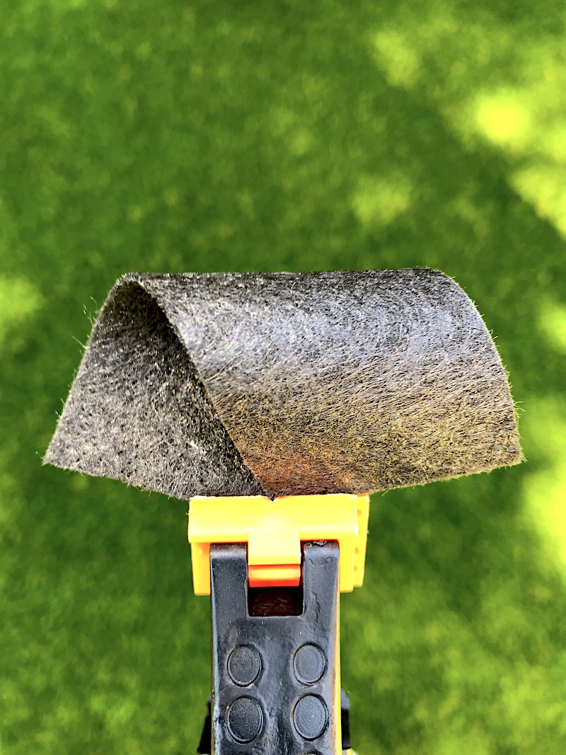 6oz Pond Underlayment Landscape Fabric Dual Side View