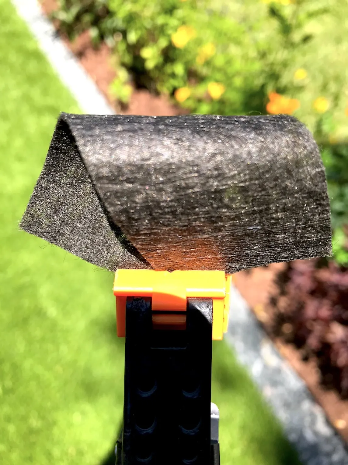 4oz Pond Underlayment Landscape Fabric Dual Side View