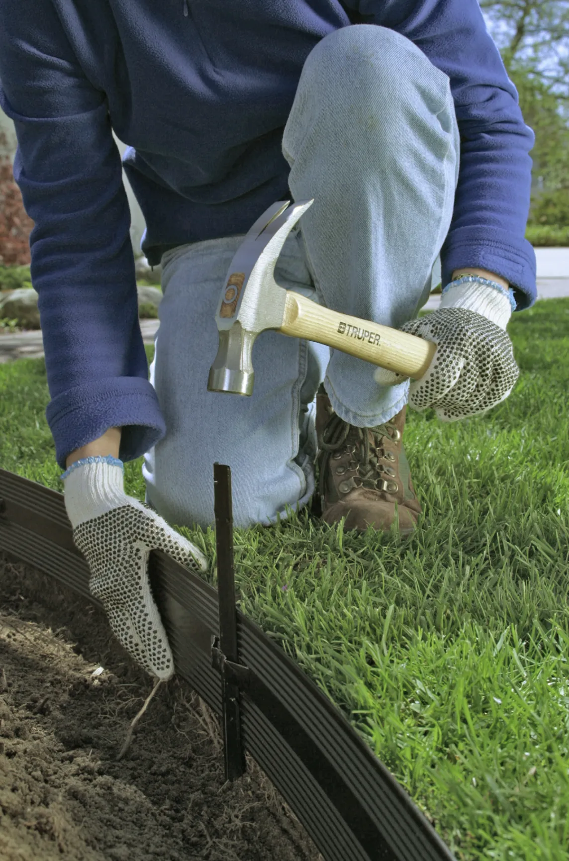 Aluminum Edging Easy Installation