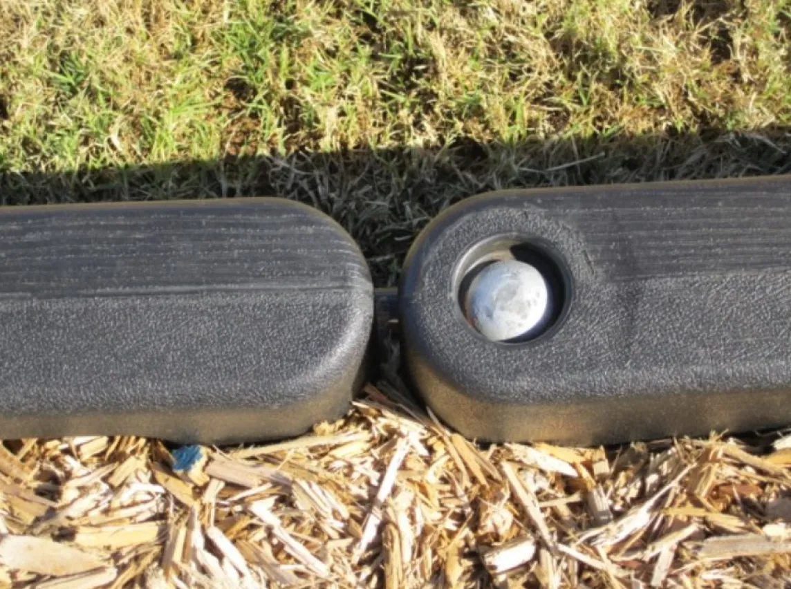 Duratimber Interlocking Border Top View