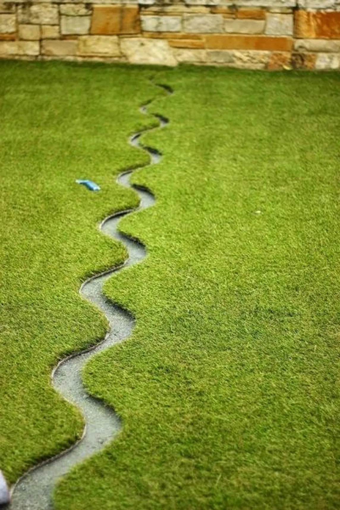 Artificial Turf Curved Seams