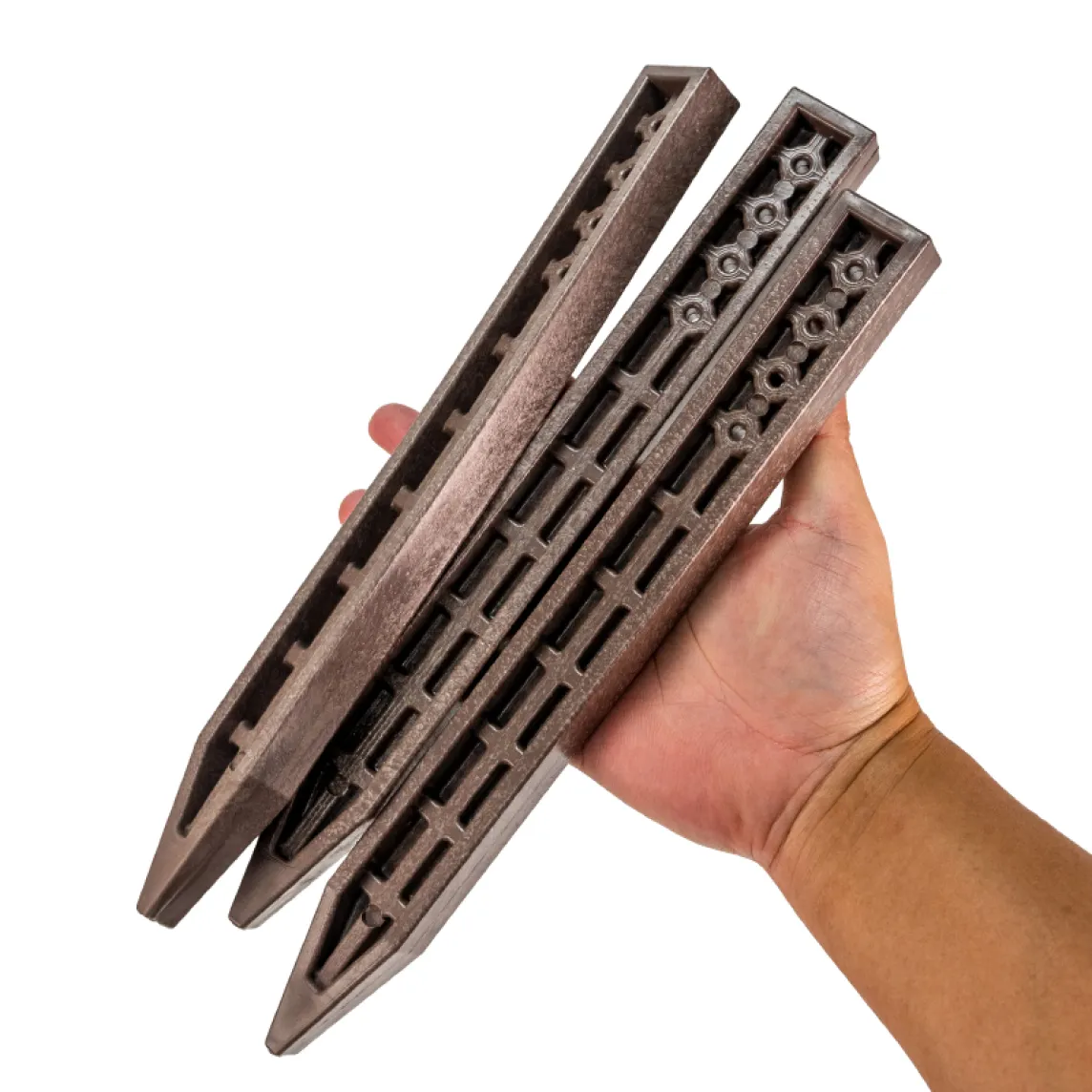 Polyboard Stakes in a Hand