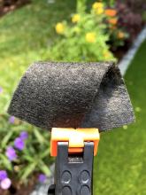 4oz Pond Underlayment Landscape Fabric Dual Side View 2